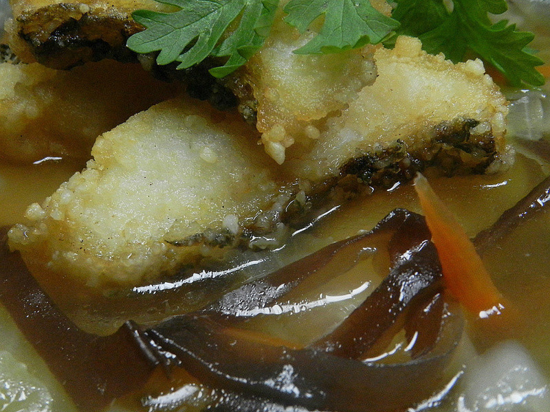 鹦哥鱼羹汤的做法