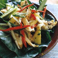 牙买加鸡肉沙拉的做法