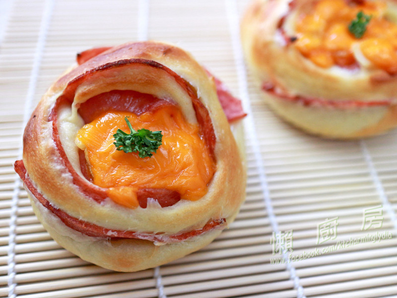 洋葱火腿起司面包的做法