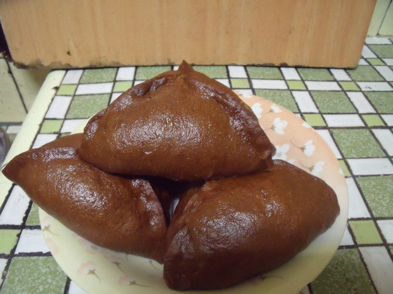 黑糖芋头包的做法