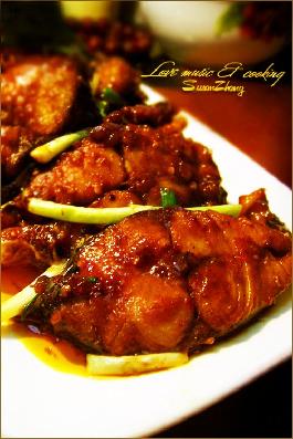 核桃烧鲅鱼的做法