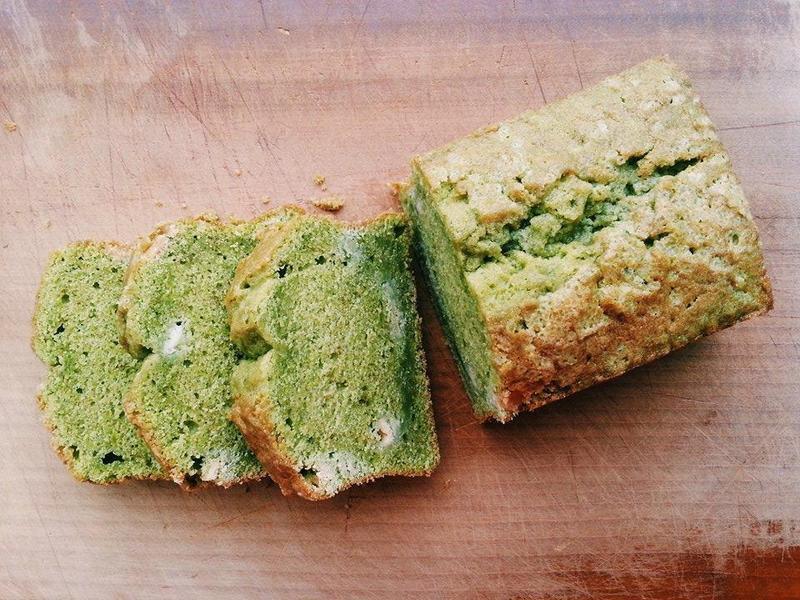 日式风味,抹茶白巧克力磅蛋糕的做法