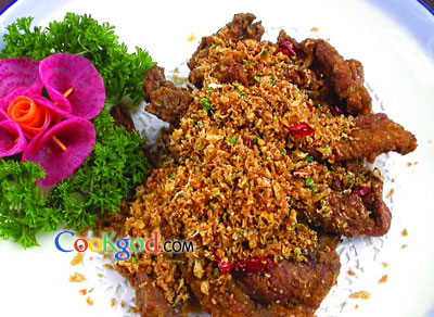 避风塘羊排的做法