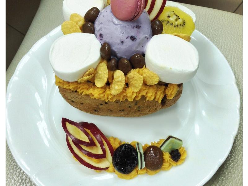 高纤地瓜芝麻蜜糖吐司的做法