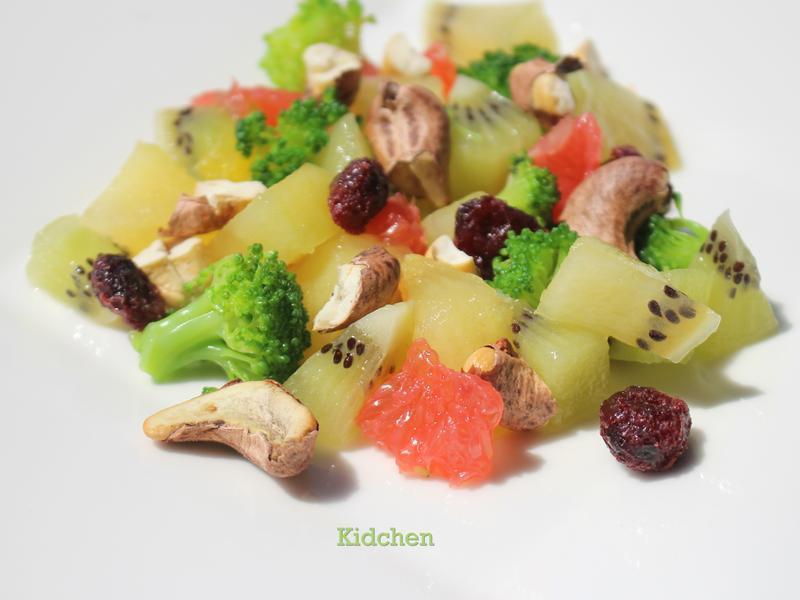 不蛀牙 课后点心:七彩蔬果沙拉的做法