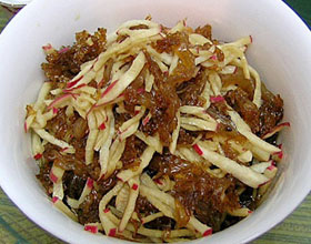 萝卜丝拌海蜇皮的做法