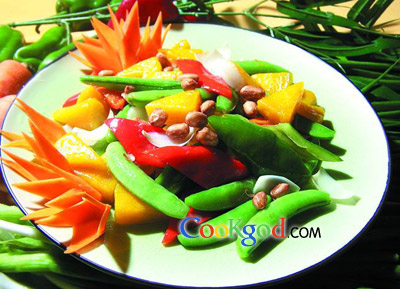 湘间素炒的做法