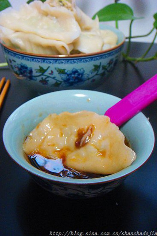 青椒西葫芦水饺的做法