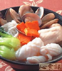 海鲜蚌米粉的做法