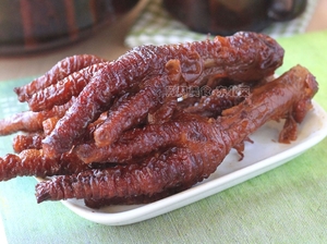 酱汁蒸凤爪的做法