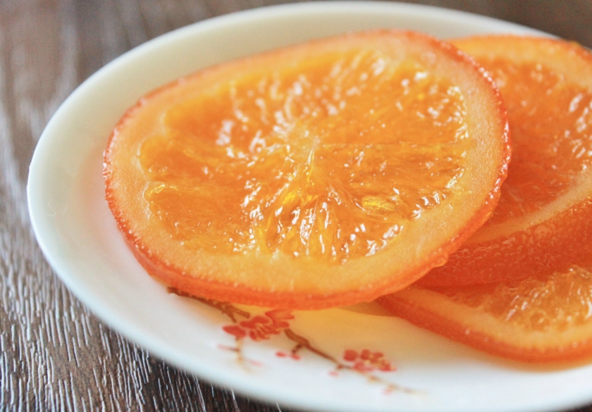 糖渍香橙的做法