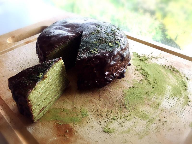 抹茶提拉米苏千层的做法