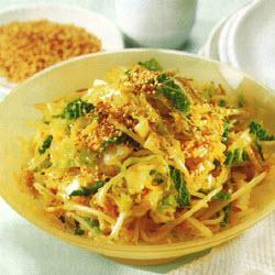 芝麻杂菜的做法