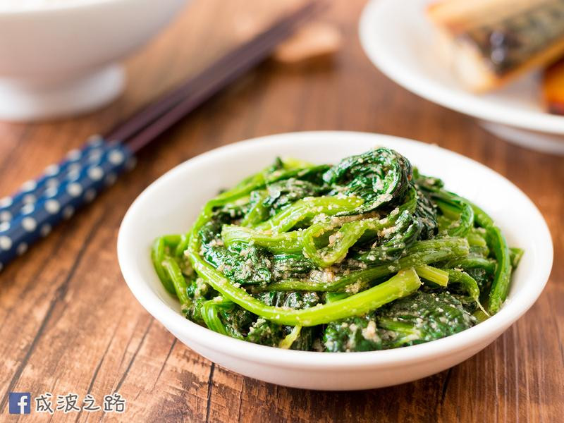 日式凉拌芝麻菠菜的做法