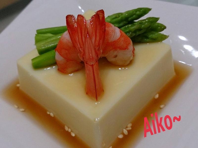 虾仁芙蓉豆腐的做法