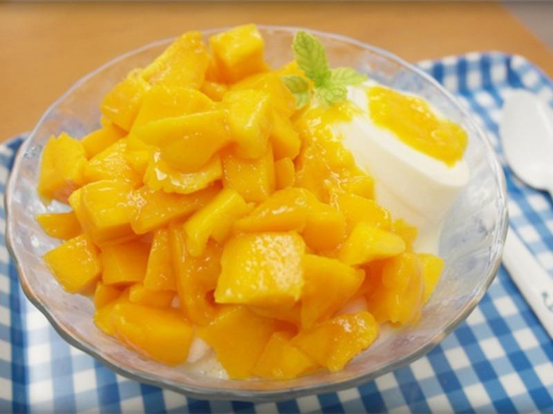 免机器!!芒果牛奶雪花冰~夏天人气冰品!的做法