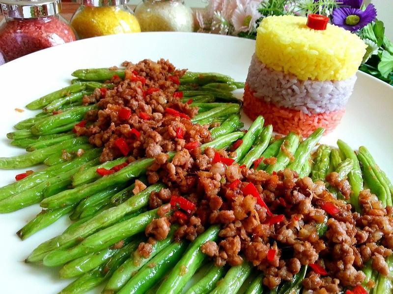 彩米四季春的做法