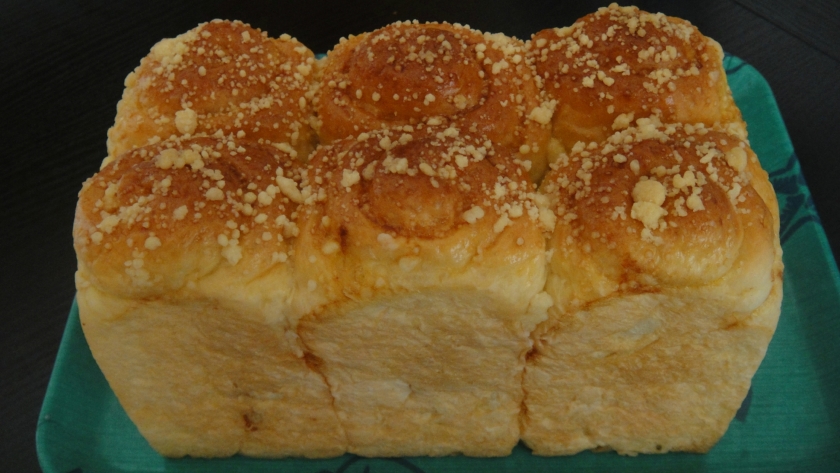 卡仕达肉松吐司(100%中种)的做法