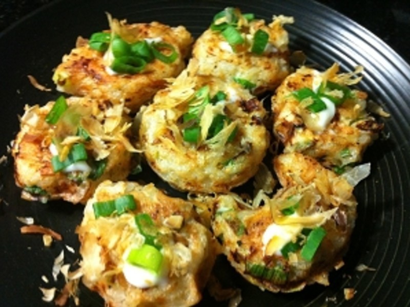 虾仁饭团烧的做法