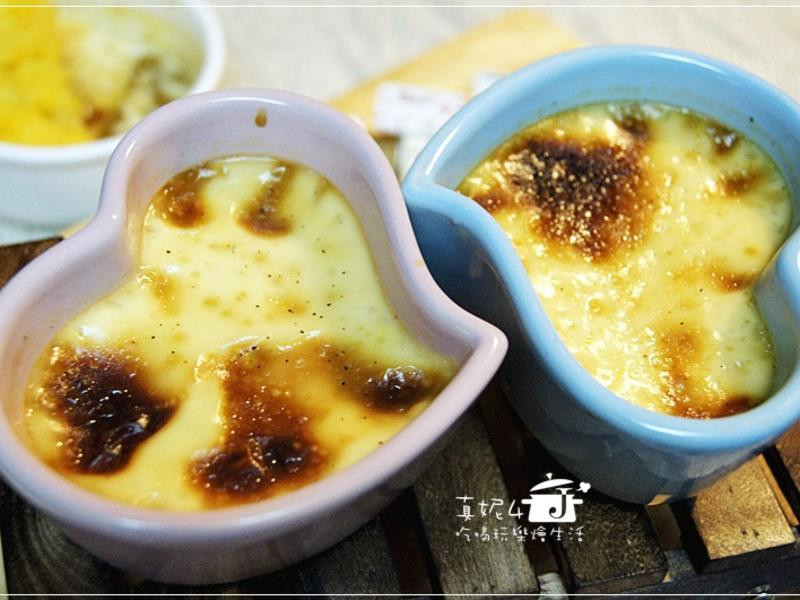 起司香草布丁烧的做法