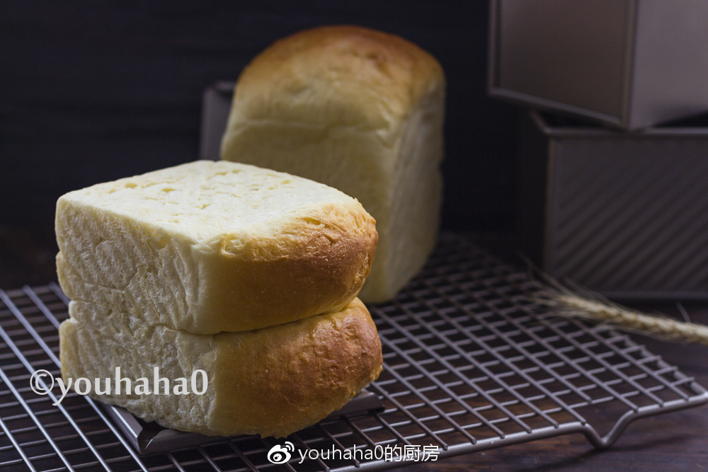 小巧玲珑的水立方酸奶小土司的做法