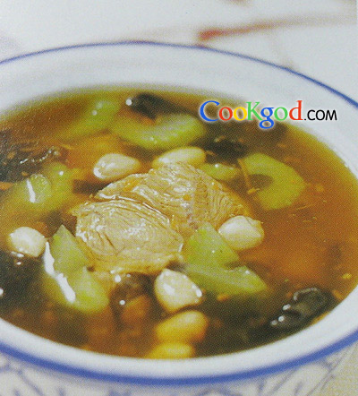 紫菜瘦肉花生汤的做法