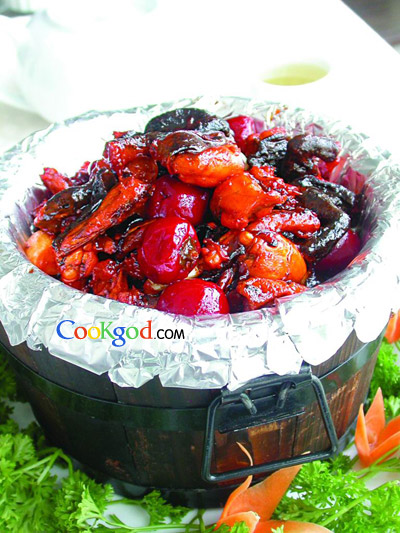 桑拿石鸡的做法