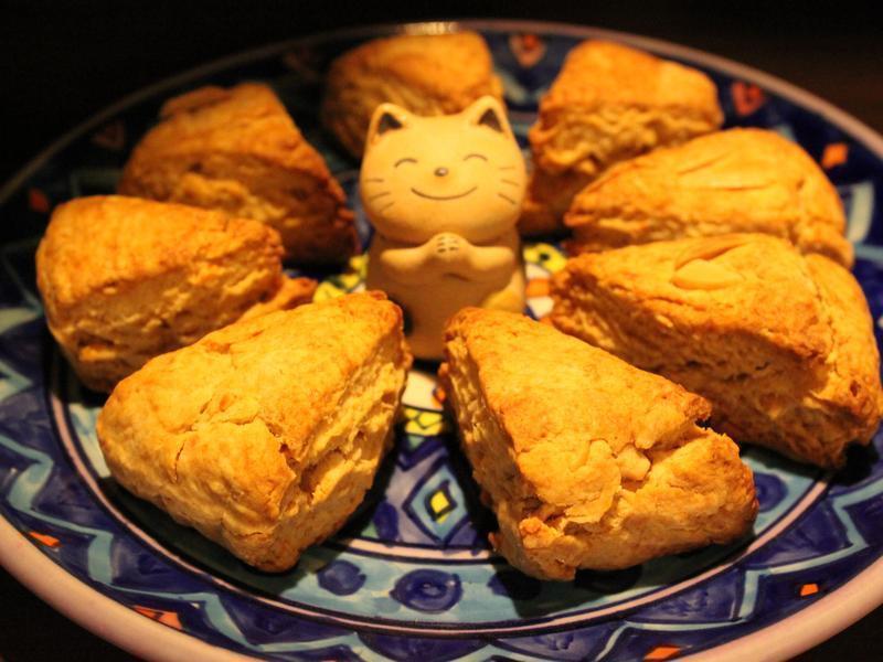 花生麦香司康的做法