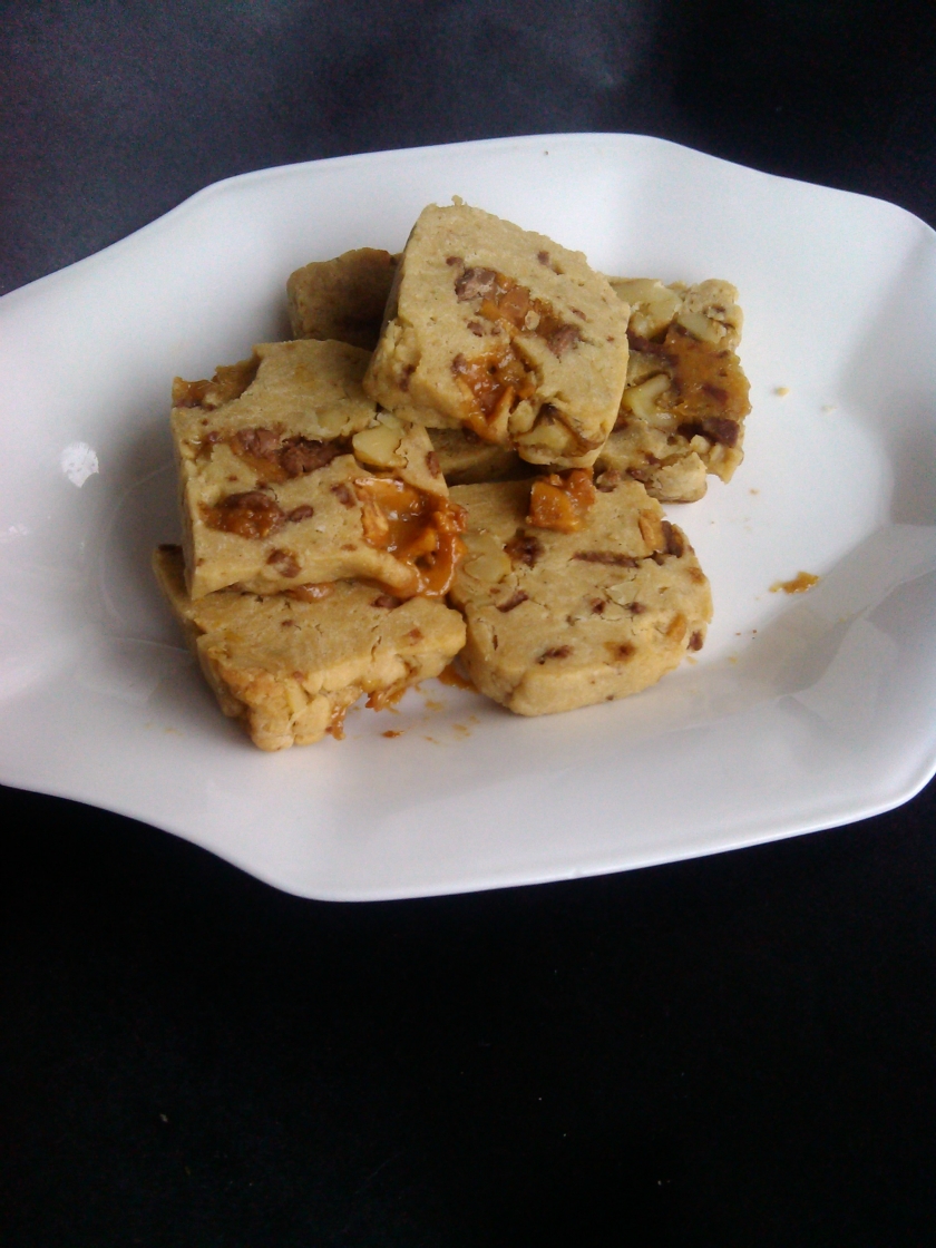 士力架版太妃曲奇的做法