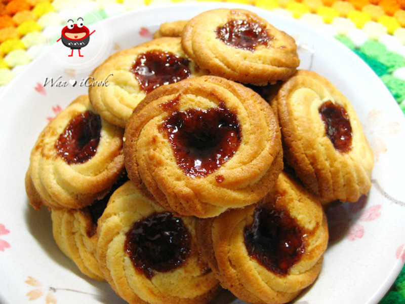 ?宛の烘培好”食“光 ? 果酱奶酥饼干的做法