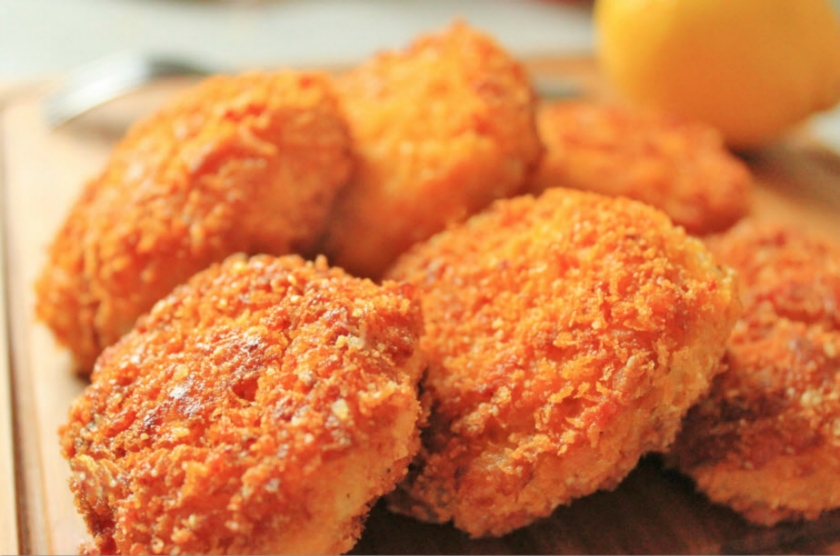 �����������Fried Salmon Cake��������