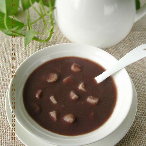 红豆沙年糕羹的做法