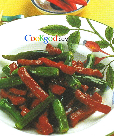杭椒牛柳的做法