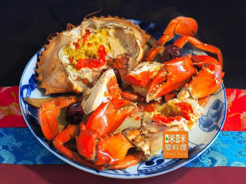 药膳螃蟹的做法