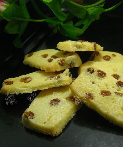 提子干饼干的做法