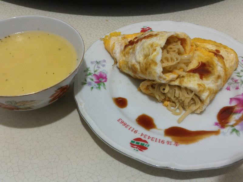 白酒蛋卷面的做法