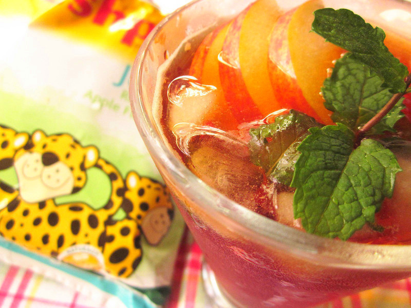 薄荷苹果冰茶的做法
