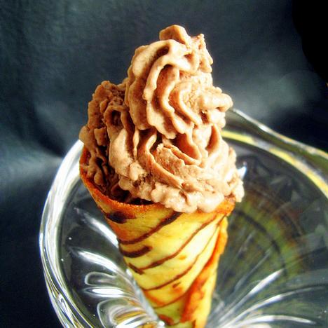 自制可可甜筒冰淇淋 多年前,我也高考过……的做法