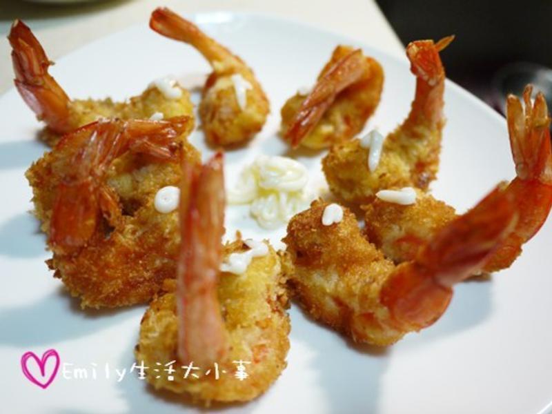 翘屁股日式炸虾的做法