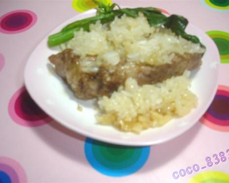 荷叶蒸糯米五香骨的做法