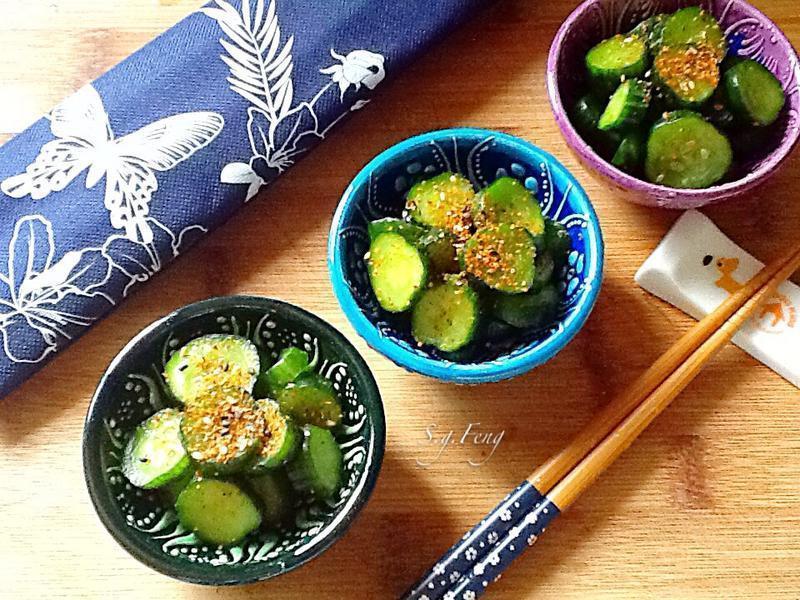 七味凉拌小黄瓜的做法