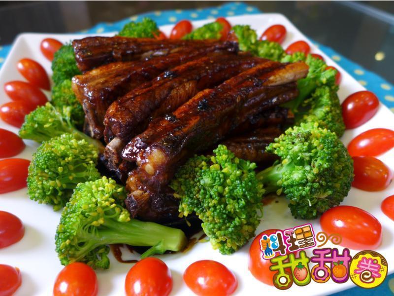 料理甜甜圈【就是酱吃】数字肋排的做法