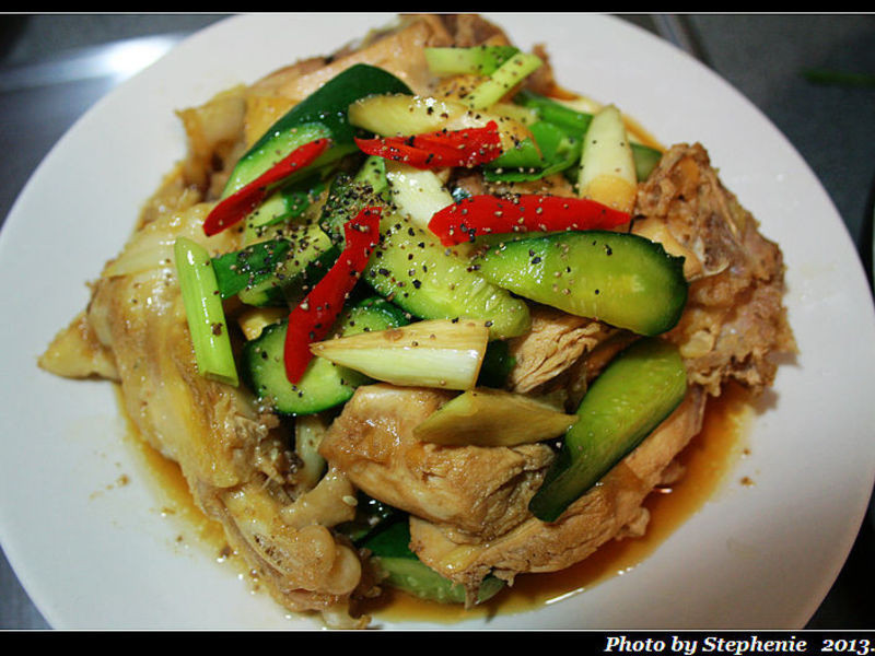 酱烧时蔬鸡的做法