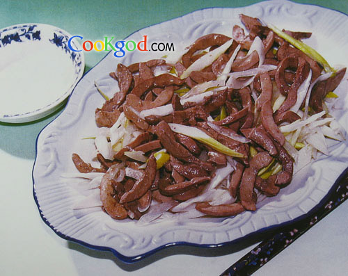 葱香腰条的做法