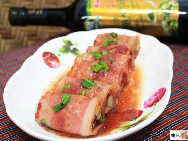 蔬食、豆腐培根卷【泰山橄榄油】的做法