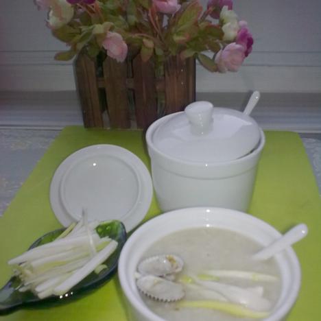 懒人蛤蜊粥的做法