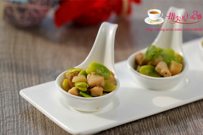 益智健脑菜——豆米榨菜鸡丁的做法