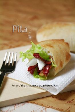 不中空的“皮塔” 培根袋袋包的做法