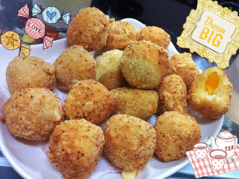 【静静小厨】QQ披萨球的做法