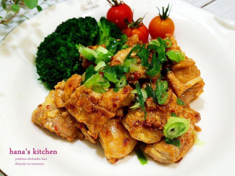 日式味噌煎鸡块的做法